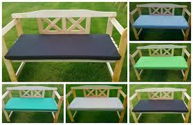 Garden Chair Bench Cushion Pad Waterproof Outdoor Bistro Stool Patio Dining Seat Bench Cushions Outdoor Bench Cushions Furniture Pads