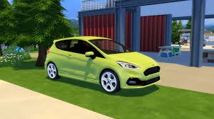 Modern Crafter CC — The Sims 4 - 2018 Ford Fiesta ST ~ Polycount:...