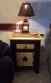 End Tables By Plumley S Primitives Primitive Decorating Country Living Room Table End Tables
