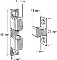 From time to time the striker plate will get out of alignment with the rollerball. Tension Ball Catch 1012 Roller Ball Elbow Catches Catches Latches Epco