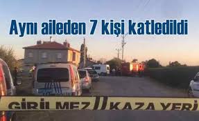 Konya'da, bir eve düzenlenen silahlı saldırıda 6 kişi. Niyyucqwgruumm