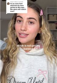 Replying to @Abby tiktok is not getting banned <3 maybe if we all write it  out it’ll come true ✨ #fyp #foryou #skincare #tiktok