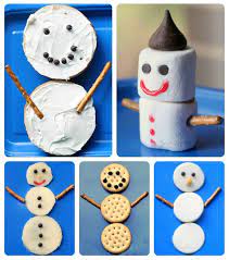 5 Snowman Snack Ideas For Kids To Make This Winter Fun A Day Kids Snacks Winter Crafts For Kids Winter Snack