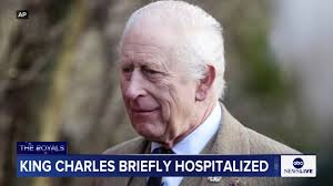 King Charles III cancelled his events today after being briefly  hospitalized, amid ongoing cancer treatment, according to Buckingham  Palace., "They kept this from us until after he had come back from ...