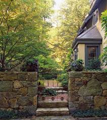 This elegant home in weston, ma was in need of a landscape to match. Landscapes Julie Moir Messervy Design Studio