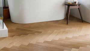 I am looking for something exactly like that for a new house but i can't find it referenced anywhere. Parquet Natural Wood Floors In The Bathroom Mafi