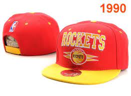 Nba Houston Rockets Snapback Hat Red Yellow 8 99 Nba Hats Nba Outfit Yellow Hat