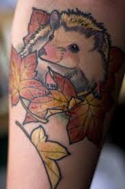 Hedgehog By Juergen Eckel Hedgehog Tattoo Autumn Tattoo Girly Tattoos