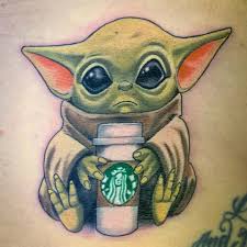 Updated 40 Baby Yoda Tattoos November 2020 Star Wars Tattoo Small Star Wars Tattoo Small Animal Tattoos