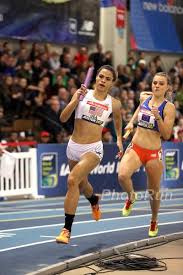 Shop new balance's women's sports bras. Sydney Mclaughlin Running At Top Of Her Game Heading Toward 300m At Nyrr Millrose Games Runblogrun