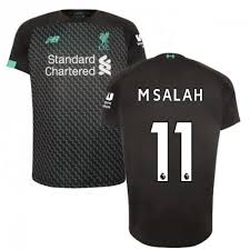 2019 2020 Liverpool Drittes Fussball Trikot Kinder M Salah 11 Fruugo Lu