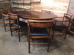 Rosewood home and condo offers a great variety of dining tables in vancouver, along with wood almirahs, dining benches, sideboard, chairs and stools. Large Rosewood Expandable Dining Table With 6 Rosewood Dining Chairs Set Of 7 For Sale At Pamono