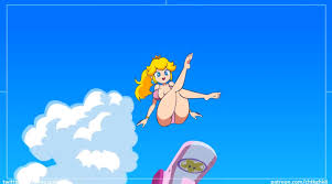 Super Mario Sunshines Princess Peach Gets Absolutely Drenched – Sankaku  Complex