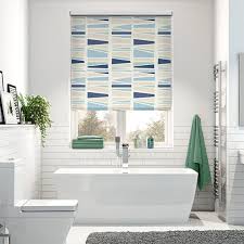 Customize your window treatment w/ blackout, cordless & more. Sea View Splash Blue Aqua Printed Photo Black Out Roller Blinds Various Sizes