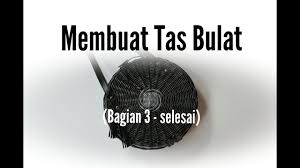 Ukur berapa banyak anyaman rami yang dibutuhkan. Membuat Tas Bulat Bag 1 Youtube