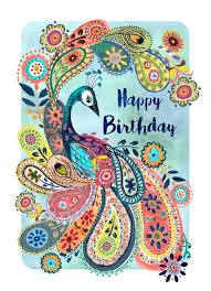 Stylish Blue Peacock Happy Birthday Greeting Card Zazzle Com In 2021 Happy Birthday Mom Cards Happy Birthday Greetings Happy Birthday Greeting Card