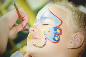 She set the layer blend mode to multiply so the paint would melt into the skin. How To Make Your Own Face Paint Mouths Of Mums