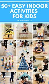 Indoor activities are awesome and can be anything from big and elaborate to small and quiet, says education specialist leah kyaio. 50 Cheap Fun Indoor Activities For Kids Indoor Activities For Kids Fun Indoor Activities Physical Activities For Kids