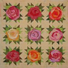 Kim S Big Quilting Adventure Well Here She Is Jersey Rose Quilts Flower Quilts Rose Quilt