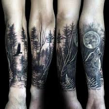 Clocks and timepieces are excellent subjects for tattoos, especially when using black and gray ink. Top 101 Forest Tattoo Ideas 2021 Inspiration Guide
