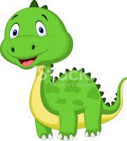 Van 'how big is the baby bump?' tot luiers versieren. Schattig Groene Dinosaur Cartoon Clipart Afbeeldingen