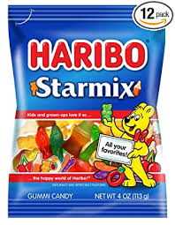Amazon Com Haribo Starmix Gummi Candy 4 Oz Bag Pack Of 12 Grocery Gourmet Food Here you can explore hq gummy bear transparent illustrations, icons and clipart with filter setting like size, type, color etc. haribo starmix gummi candy 4 oz bag pack of 12