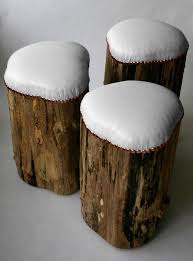 Trendwelt Baumstumpf Hocker Fur Das Wohnzimmer Baumstamm Hocker Deko Baumstamm