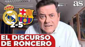 RONCERO, RESIGNADO tras el REAL MADRID 2 - BARCELONA 5: AUTOCRÍTICA y  PETICIÓN a FLORENTINO - YouTube