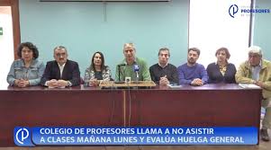 Que te digo si no te gusta esta pagina vete ala mi. Chile Magisterio Llama A No Asistir A Clases Manana Lunes