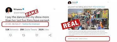 Getty images india has accused foreign individuals and celebrities of sensationalism after a tweet by pop superstar rihanna, extending support to protesting farmers, drew global attention. A Tweet That Shows Rihanna Saying That She Pays Her Dancers More Than Kangana Ranaut Has Earned In Her Films Is Fake à¤¯à¤¹ à¤µ à¤¯à¤°à¤² à¤Ÿ à¤µ à¤Ÿ à¤ª à¤ªà¤¸ à¤Ÿ à¤° à¤° à¤¹ à¤¨ à¤• à¤Ÿ à¤µ à¤Ÿà¤° à¤¹ à¤¡à¤² à¤¸