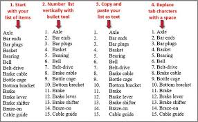 Microsoft Word How To Number Your Items In A Paragraph Format