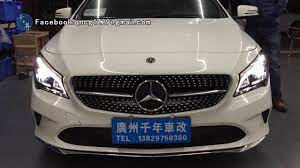 Mercedes benz cla 250 headlights. W117facelift Headlights Cla250 Cla180 Modified Led Headlamps Youtube