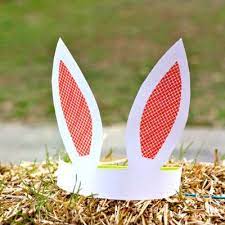 Paper Bunny Ears Paper Bunny Ears Paper Bunny Diy Bunny Ears