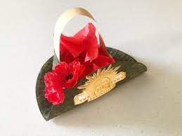 Make A Paper Plate Slouch Hat Basket For Anzac Day Be A Fun Mum