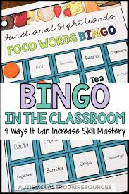 Check spelling or type a new query. Bingo In The Classroom 4 Ways It Can Increase Skills Autism Classroom Resources