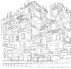 Coloringanddrawings.com provides you with the opportunity to color or print your modern city architecture drawing online for free. Architecture Coloring Pages Coloring Home