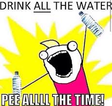Drink All The Water Pee All The Time Meme Funny Gym Meme Fitness Funny Workout Gym Memes Funny Workout Memes Workout Humor