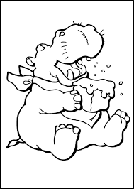 Latihan mewarnai gambar kucing yang lucu dan imut. Hippo Kuda Nil Kue Gambar Gratis Di Pixabay
