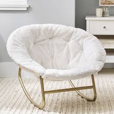Get set for round side tables at argos. Polar Bear Ivory Hang A Round Rocking Chair Pottery Barn Teen