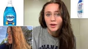 2 using household items to remove the dish soap. Removing Box Hair Dye With Dawn Dish Soap Youtube