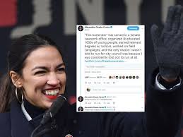 Someone tried to shame Alexandria Ocasio-Cortez for her bar-tending past  and she responded brilliantly