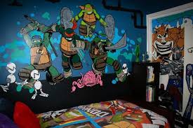 Teenage Mutant Ninja Turtles Bedroom Ideas With Images Turtle Bedroom Ninja Turtle Bedroom