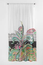 Black And White Paisley Curtains Tropical Garden Curtain Paisley Curtains Paisley Shower Curtain Curtains