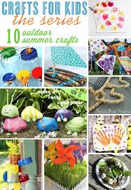Crafts For Kids 10 Outdoor Craft Ideas The Celebration Shoppe Craft Activities For Kids Summer Crafts Arts And Crafts For Kids