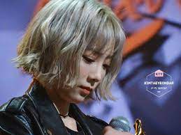 Taeyeon Blond Hair Taeyeon Short Hair Taeyeon Girls Generation