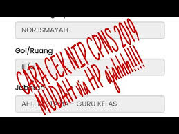 Sepertinya lokasi tidak akan banyak berubah, admin sarankan cek berkala lokasi tesebut di website resmi dan intenet apalagi bagi. Cara Mudah Cek Nip Baru Cpns 2019 Youtube
