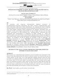 Https Dergipark Org Tr Tr Download Article File 405384
