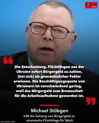 Der Vorsitzende der Innenministerkonferenz lehnt vor allem die Zahlung von  Bürgergeld an nach Deutschland geflohene wehrfähige Ukrainer ab.  Zwischenzeitlich sollen sich rund 256.000 männliche Ukrainer zwischen 18  und 60 Jahren in Deutschland