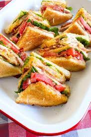 Epic Fried Green Tomato Blt Club Sandwich Recipe Blt Club Sandwich Club Sandwich Sandwiches
