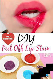 Peel Off Lip Stains Have Taken The Beauty World By Storm And While They May Sound Confusing The Concept Is Actually Pr Lip Stain Lip Stain Diy Lip Stain Peel